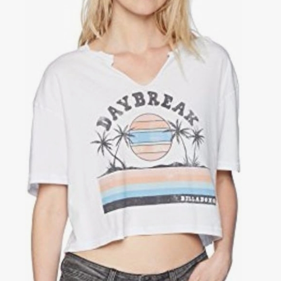 Billabong Cropped Daybreak Tee - Picture 2 of 6
